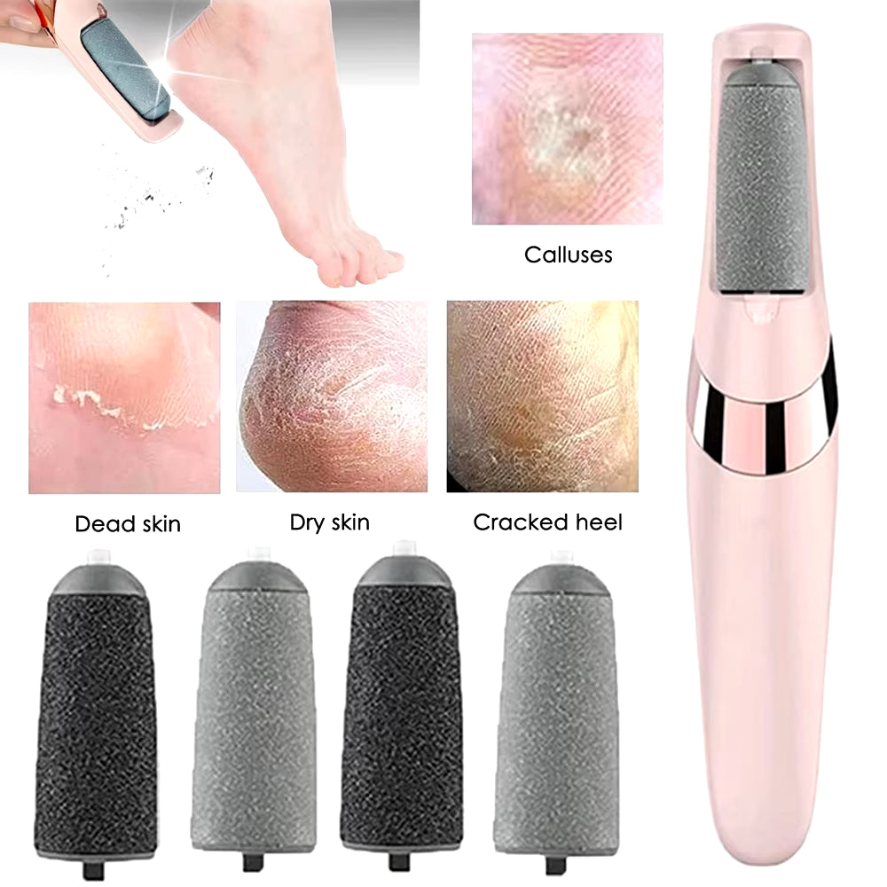 Electric Callus Remover for Feet, Rechargeable Foot File Pedicure Tool, Portable Foot Callus Remover Waterproof Profess,Pedicure